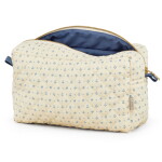 Cam Cam ApS Kosmetická taštička z organické bavlny Capri, krémová barva, textil