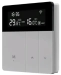 Avatto WT50 šedá / Chytrý termostat / Wi-Fi / Tuya (WT50-WH-3A)