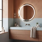 REA - Zrcadlo LED 70cm Modern HOM-00905