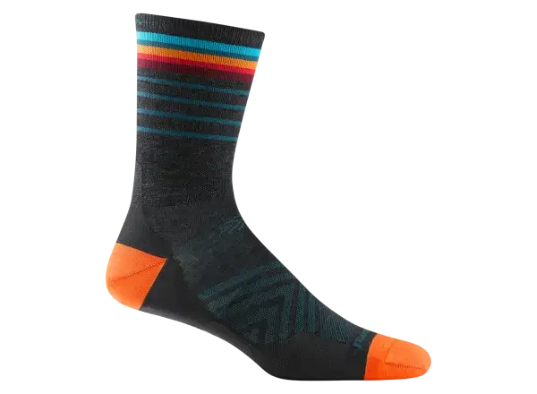 Darn Tough Stride Micro Crew Ultra-lightweight pánské ponožky Charcoal vel. M (41-42)