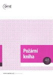 Požární kniha, A4, 48 listů