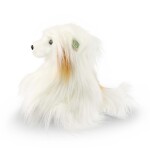Plyšový pes čínský chocholatý - labutěnka 30 cm, ECO-FRIENDLY