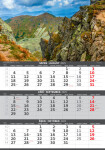 Nástěnný kalendář 2025 Hory