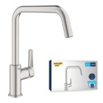 GROHE - QuickFix Start Dřezová baterie, supersteel 30470DC0
