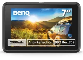 7" BenQ PVS7 černá / Kamera monitor / IPS / 1920×1200 / 2000 nits / HDMI (9H.LMDLD.DBA)