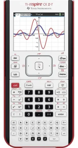 Texas Instruments NSPCXIIT černá / Kalkulačka / grafická / dobíjecí (TI Nspire CX II T)