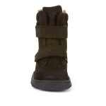 Dívčí zimní barefoot boty ZERU TEX WINTER Black, Froddo, G3160240-7, černá - 24