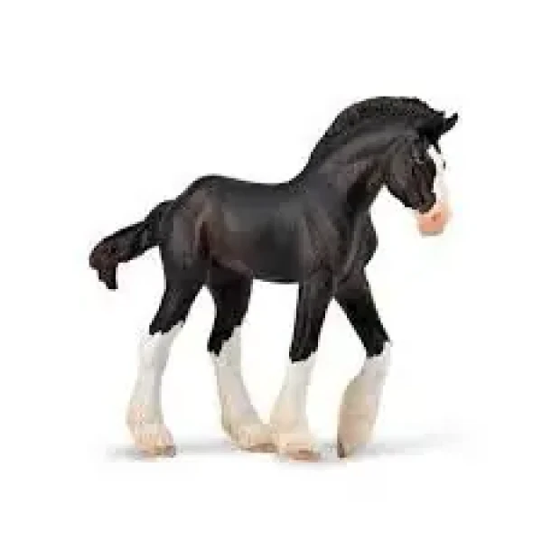 Collecta Hříbě Clydesdale - Black
