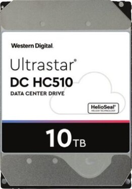 WD Ultrastar DC HC510 10TB / HDD / 3.5 SATA III / 7 200 rpm / 256MB cache / 5y / pro servery (0F27606)