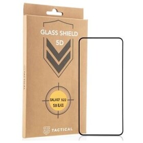 Tactical Glass Shield 5D sklo pro Samsung Galaxy S22 černá (8596311170966)
