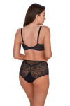CHANTAL SOFT BRA ART 534 BLACK černá ažurová výzdoba 75G