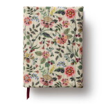 Rifle Paper Co. Linkovaný deník s vyšívaným obalem Gracie, béžová barva, papír, textil