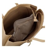 Stylová dámská shopper taška Lucinda, béžová