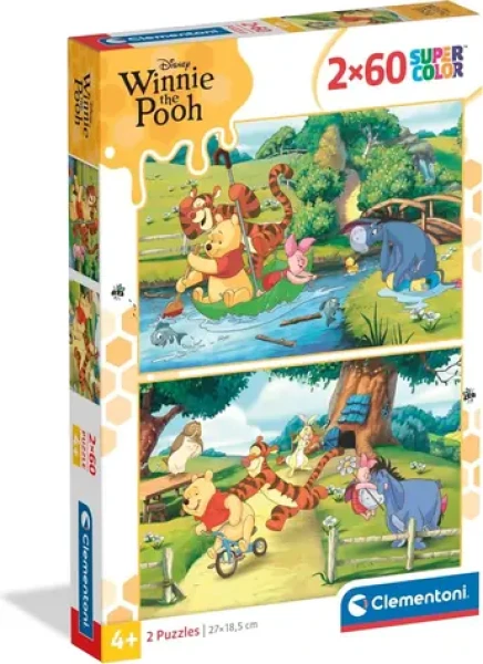 CLEMENTONI Puzzle Medvídek Pú