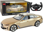 Mamido Auto na dálkové ovládání R/C BMW i4 Rastar 1:14 zlaté