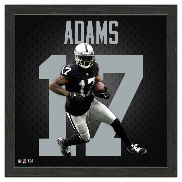 Obraz Las Vegas Raiders NFL Davante Adams #17 Impact Jersey