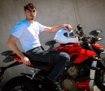 Kalhoty na moto Trilobite Parado doublelayer Aaa regular fit men jeans blue level 2 (Prodloužené) - 34 / modrá