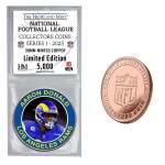 Mince Los Angeles Rams NFL Collectors Coins Series 1 Aaron Donald
