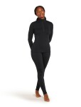 ICEBREAKER Wmns Core Heavyweight LS Half Z, Black (vzorek) velikost: S