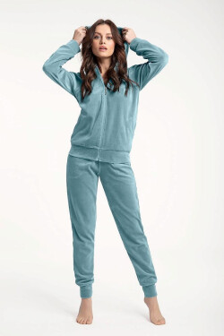 Luna 309 Velour 3XL dámské tepláky Indigo 3XL