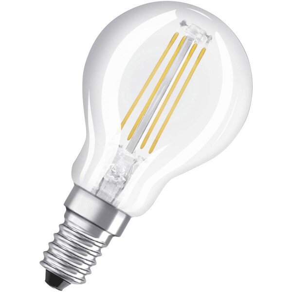 OSRAM 4058075819337 LED Energetická třída (EEK2021) E (A - G) E14 kapkový tvar 4 W = 40 W teplá bílá (Ø x d) 45.0 mm x 77.0 mm 1 ks