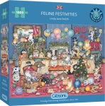 GIBSONS Puzzle Kočičí svátky