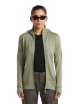 ICEBREAKER Wmns Merino 260 Quantum IV LS Zip Hood, Lichen (vzorek) velikost: S