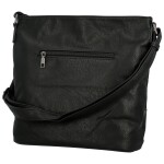 Stylová dámská koženková crossbody kabelka Herta, černá