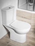 SAPHO - KAIRO CLEANWASH WC kombi s bidet. sprškou, zadní odpad, bílá PC106