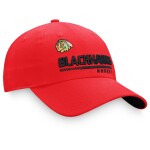 Pánská kšiltovka Chicago Blackhawks NHL Authentic Pro Locker Room Curved Unstructured Strapback Cap Red Fanatics