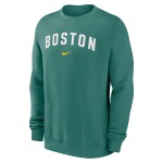 Nike Pánská mikina Boston Red Sox MLB City Connect 2-Hit Club Crew Velikost: S