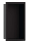 HANSGROHE - XtraStoris Original Výklenek do stěny s rámem, 30x15x10 cm, matná černá 56057670