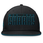 Fanatics Pánská kšiltovka San Jose Sharks NHL Flat Brim Snapback