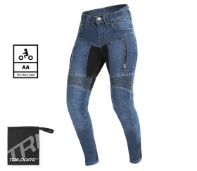 Dámské džíny na moto Trilobite 661 Parado skinny fit blue level 2 - 26 / modrá