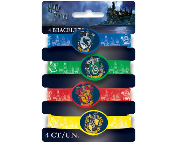 Náramky Harry Potter 4 ks Unique Náramky Harry Potter 4 ks Unique