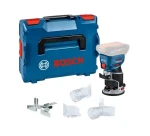 Bosch GKF 18V-8 Professional / Aku ohraňovací frézka / 18V / 10.000-30.000 ot/min / L-BOXX / bez baterie (06016C2001)