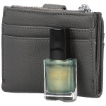 Trendy dámská mini koženková peněženka Coveri Arbi, tmavě šedá