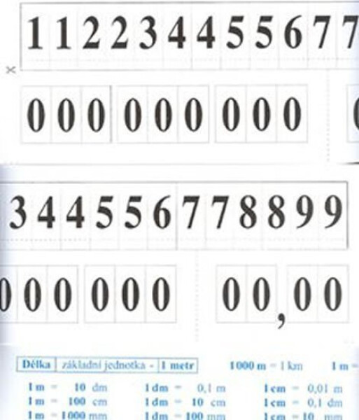 Hra pro tvoření a čtení čísel