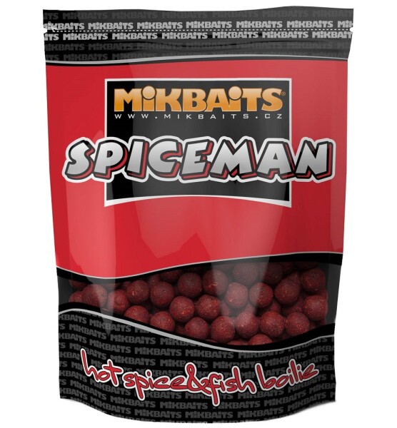 Mikbaits Boilie Spiceman Pikantní švestka - 16mm 2,5kg,Mikbaits Boilie Spiceman Pikantní švestka - 16mm 2,5kg