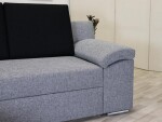 Nábytek VACULÍK Sedačka s otomanem PETRA - rozkládací + úložný prostor VARIANTA PROVEDENÍ: (š): 255 cm - opěry STANDART (48 cm)