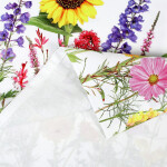 Keprové prostírání LOUKA SLUNEČNICE, sada 4 ks