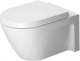 DURAVIT - Starck 2 Závěsné WC, WonderGliss, bílá 25340900001