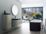 DURAVIT - Happy D.2 Plus Zrcadlo, průměr 70 cm, s LED osvětlením a vyhříváním HP7485G00000000