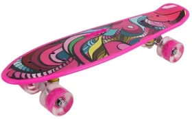 SPARKYS Skateboard PINK EXPLOSION růžový / Délka 54,5 cm / Plast (8592525875017)