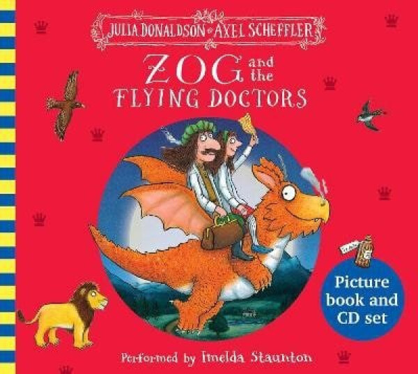 Zog and the Flying Doctors Book and CD - Julia Donaldsonová