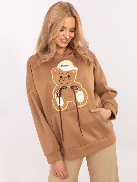 Mikina DHJ BL A8695.65P camel jedna velikost