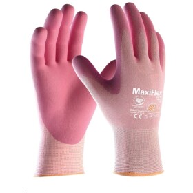 Rukavice MAXIFLEX ACTIVE 34-814 polomáčené růžové 8 růžové