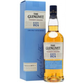 The Glenlivet FOUNDER'S RESERVE Single Malt Scotch Whisky 40% 0,7 l (tuba)