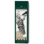 FABER-CASTELL Sada Popisovačů / 4ks / černá (167100)