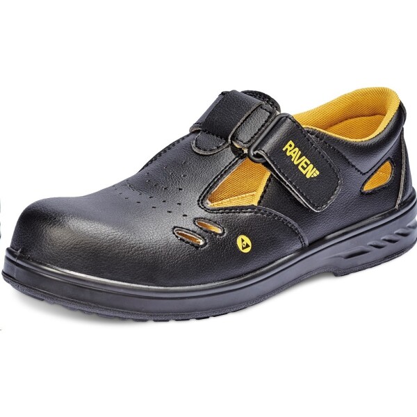 CRV Cerva RAVEN MF ESD SANDAL S1 SRC černá 41 černá